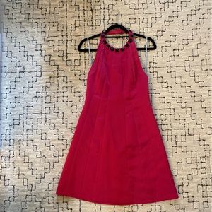 Kay Unger Satin Cocktail Dress